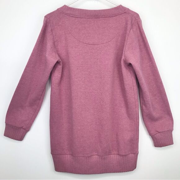 Disney Resort Tokyo Mauve Pink Minnie Mouse Graphic Pullover Sweatshirt - Picture 8 of 14